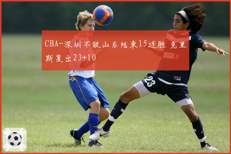 CBA-深圳不敌山东结束15连胜 克里斯复出23+10