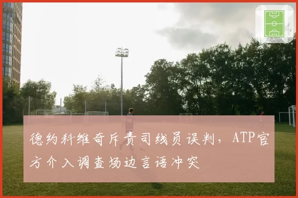 德约科维奇斥责司线员误判，ATP官方介入调查场边言语冲突