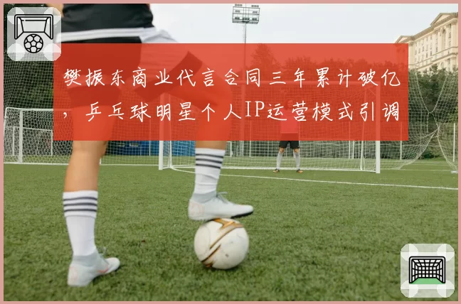 樊振东商业代言合同三年累计破亿，乒乓球明星个人IP运营模式引调研